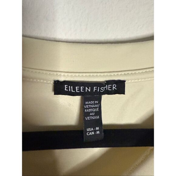 Eileen Fisher SET Lightweight Ponte Jogger & Lightweight Ponte Round Neck Top - Picture 7 of 11